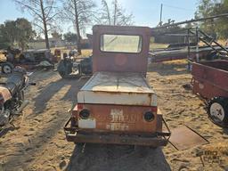 Cusman Motors Police Cart