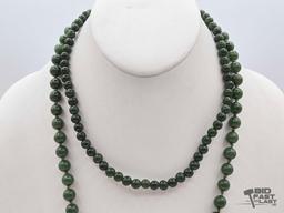 Jadeite Necklaces, Bangle and Pendants