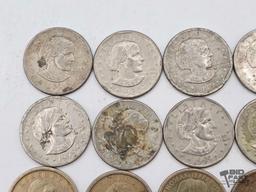 (22) $1 Dollar Coins