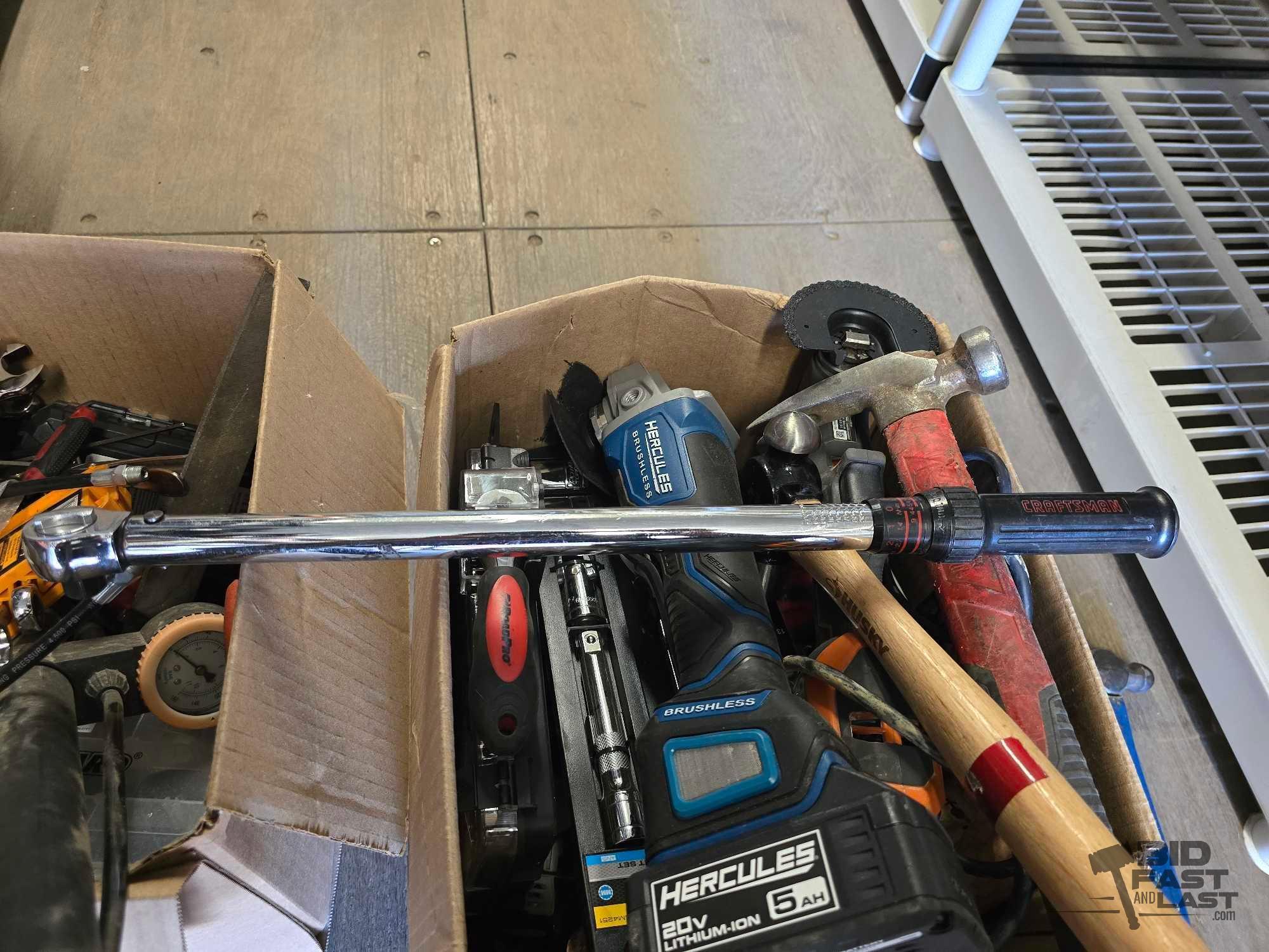 (2) Boxes of Tools
