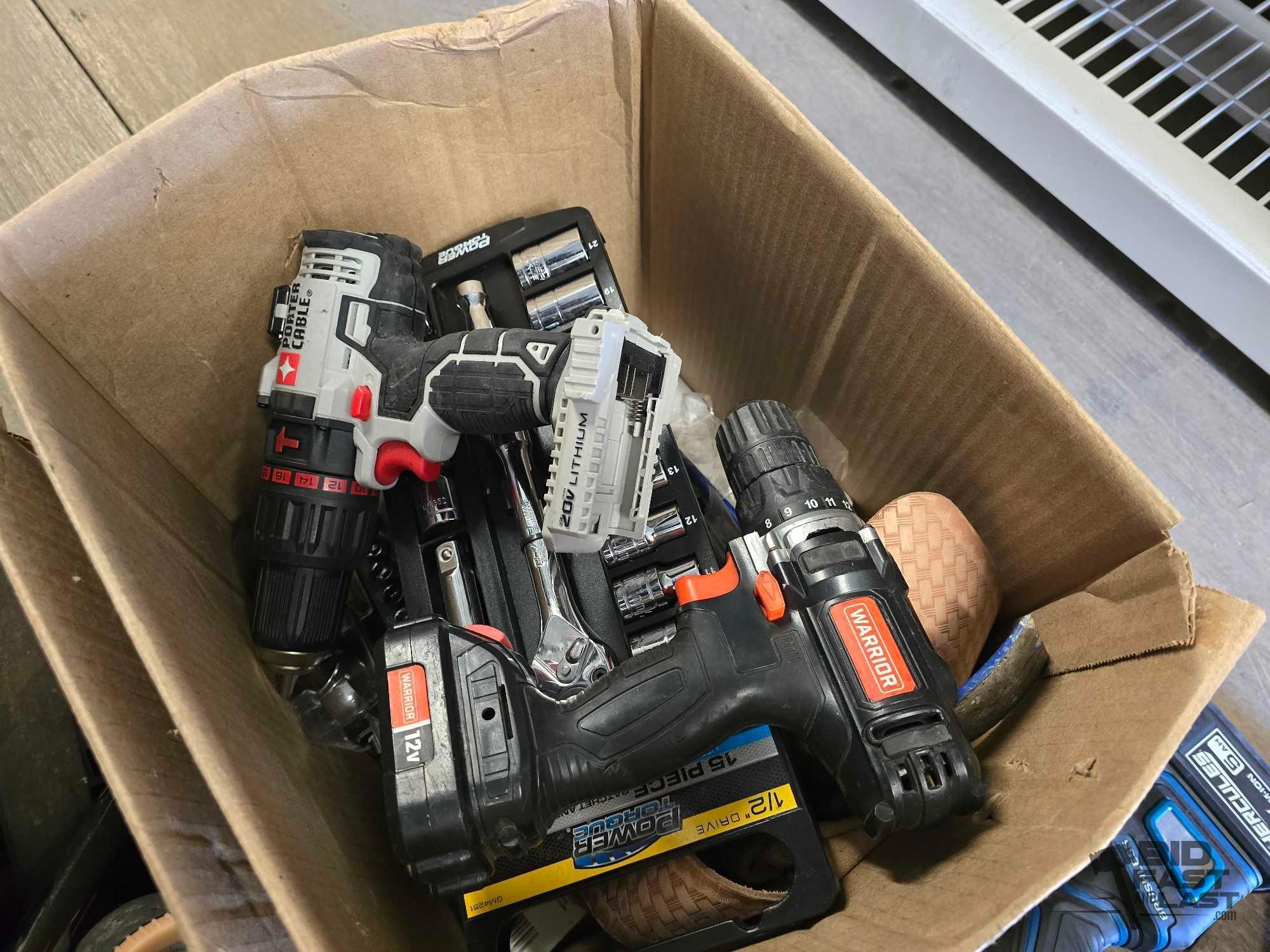 (2) Boxes of Tools