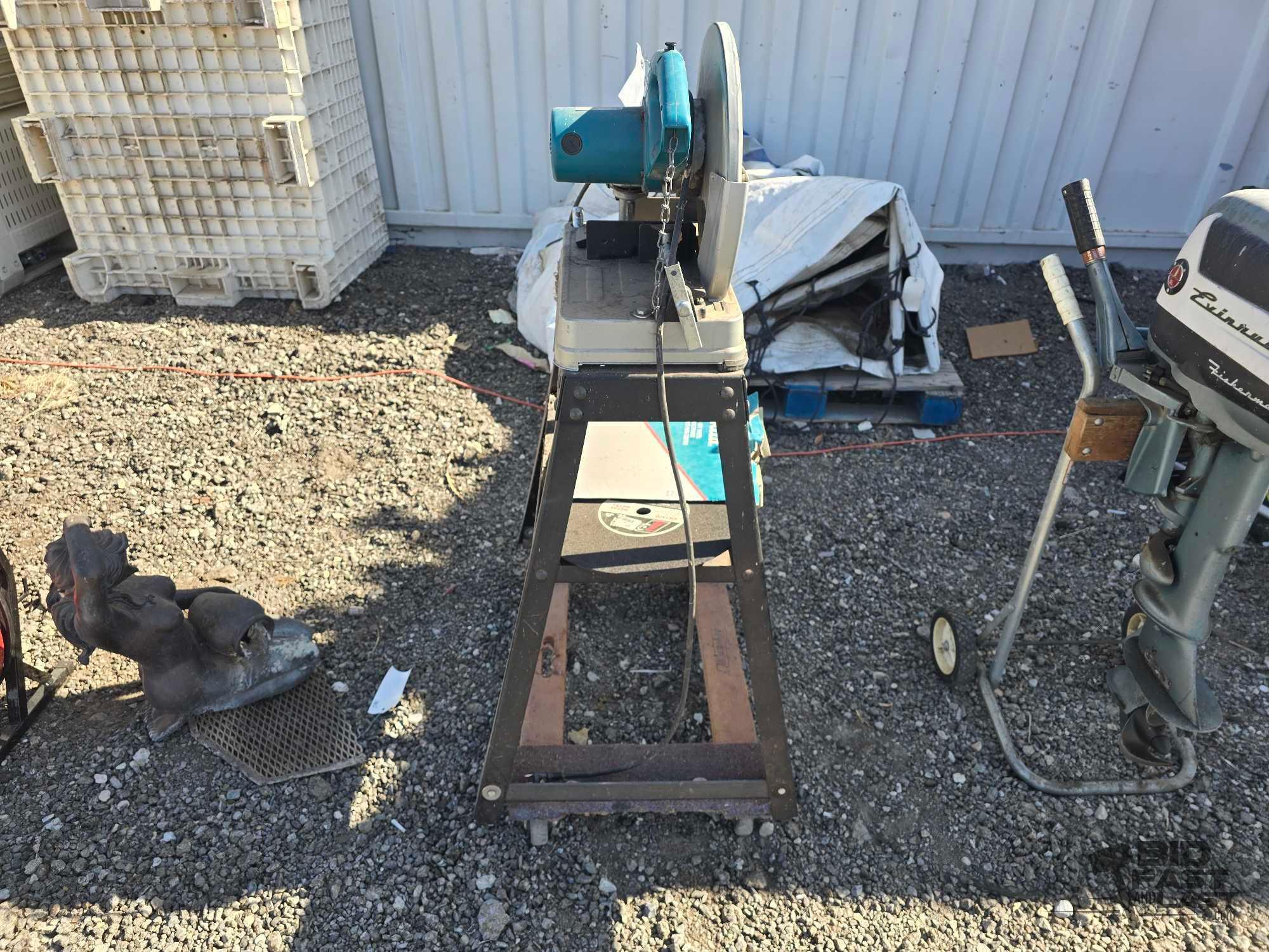 Makita 14" Cut-Off Saw with Stand