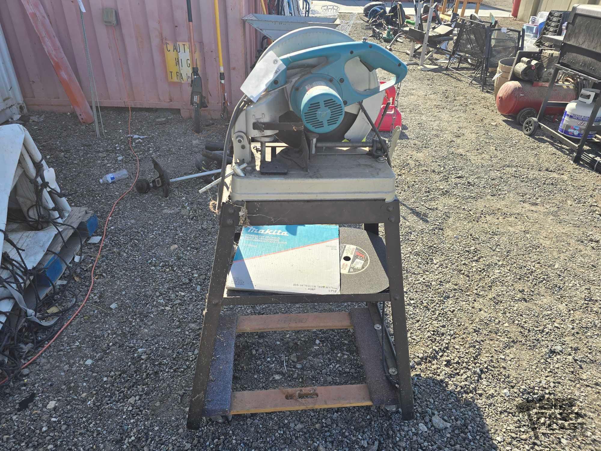 Makita 14" Cut-Off Saw with Stand