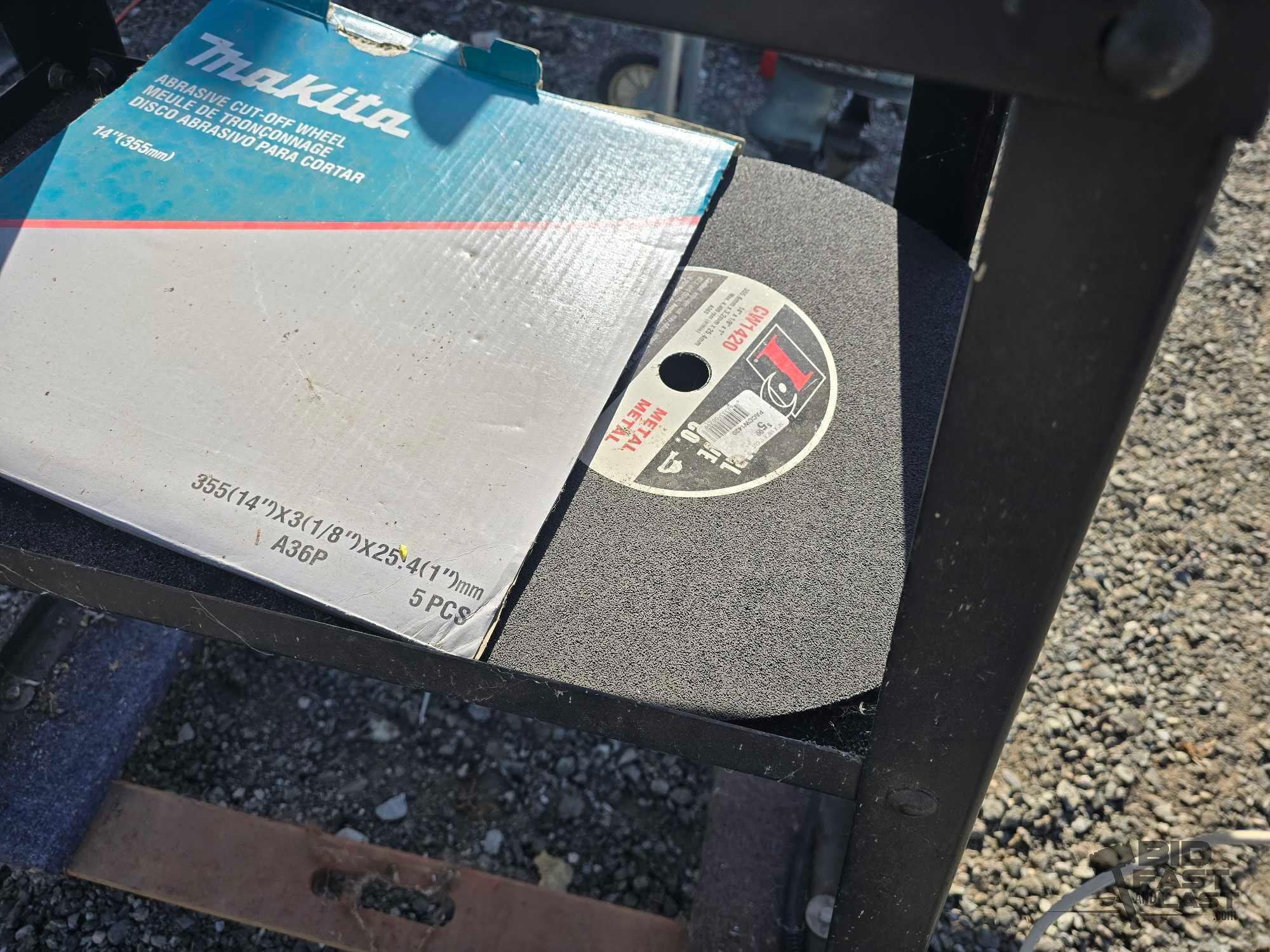 Makita 14" Cut-Off Saw with Stand