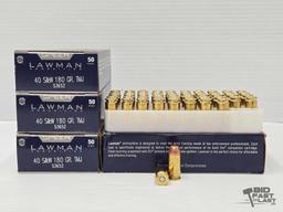 NEW!!! 200 Rounds Speer Lawman. 40 S&W 180gr Ammo