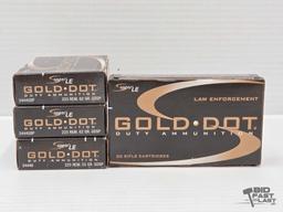 NEW!!! 80 Rounds Gold Dot .223 62gr Ammo