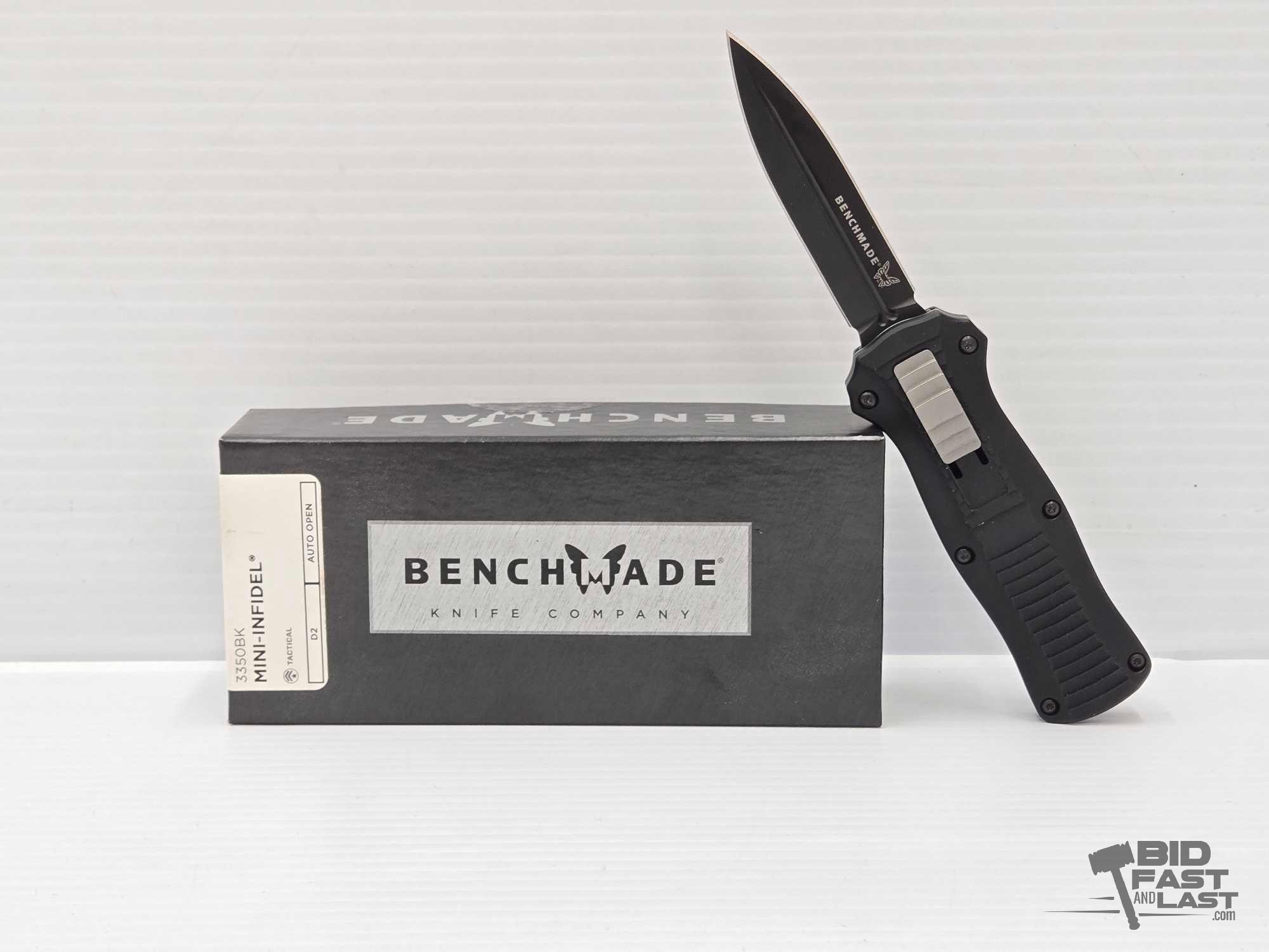 NEW!!! Benchmade 3350BK Mini Infidel