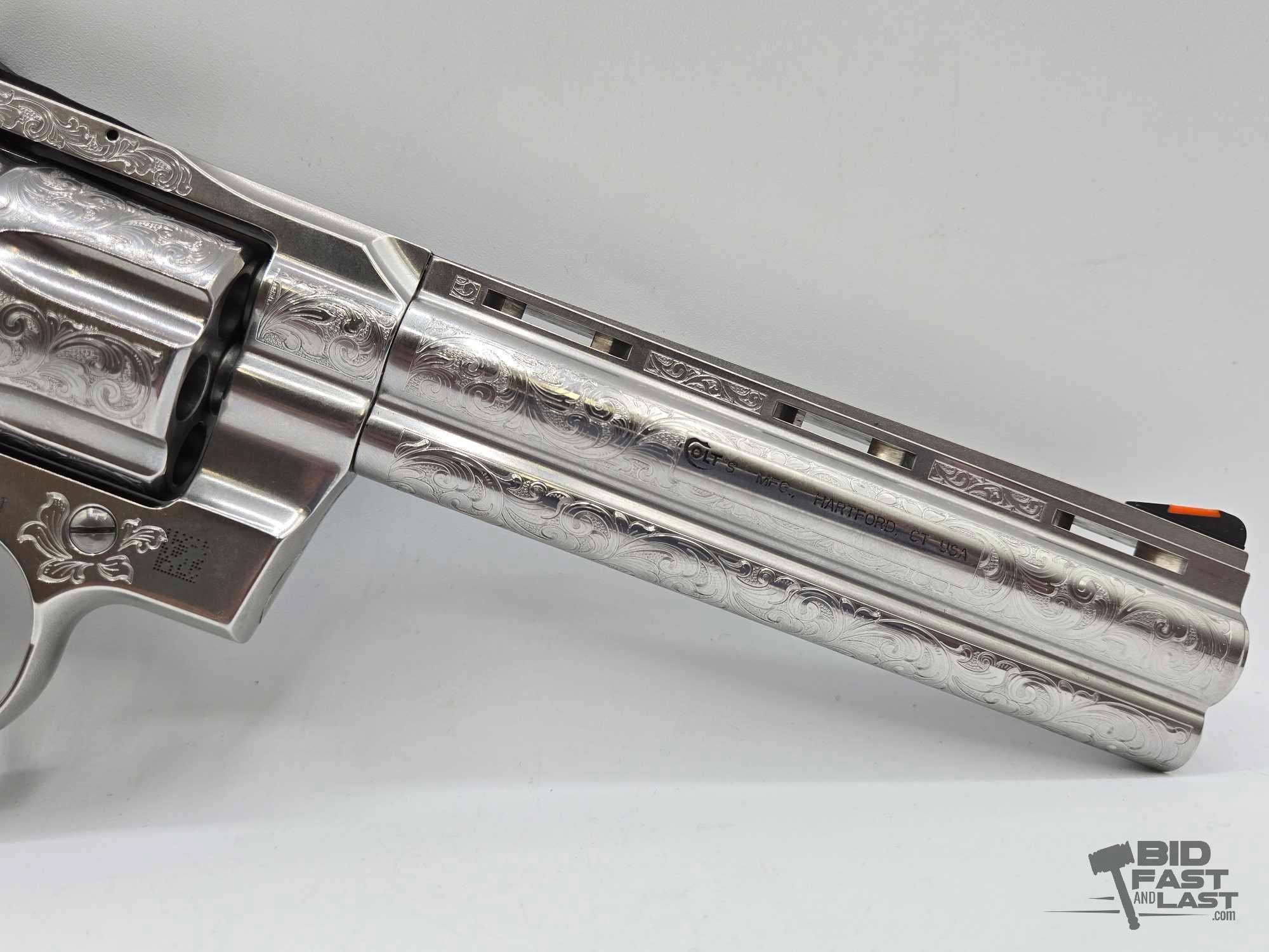 NEW!! Engraved Colt Python .357 Revolver
