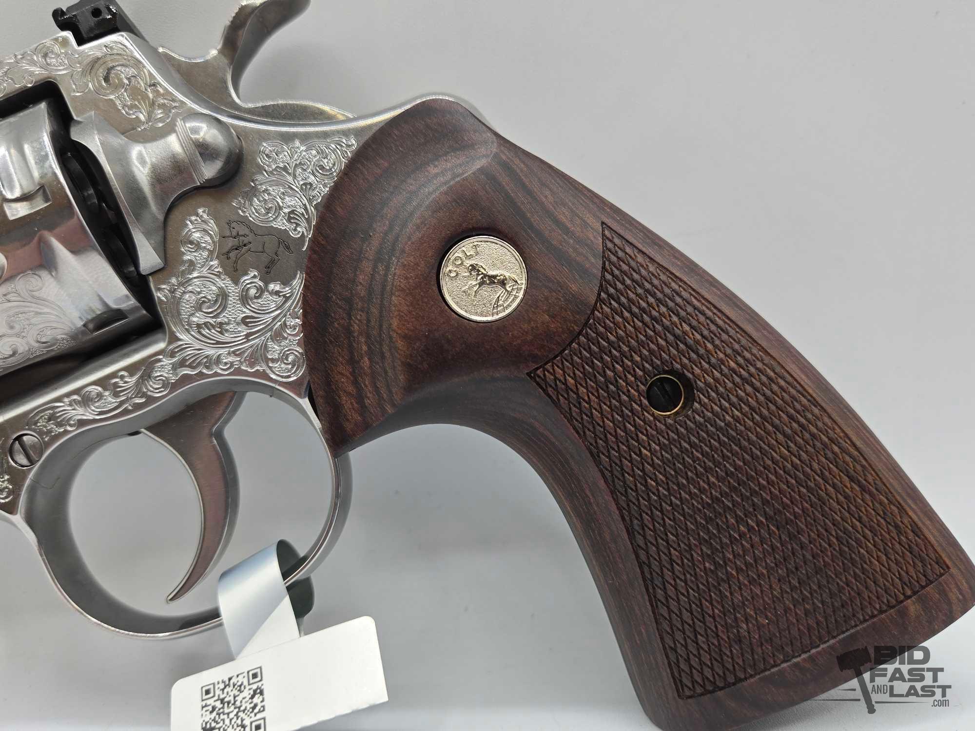 NEW!! Engraved Colt Python .357 Revolver