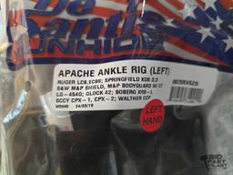 NEW!!! (4) De Santis Gunhide Apache Ankle (Left) Rigs