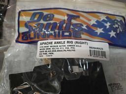 NEW!!! (2) De Santis Gunhide Apache Ankle (Right) Rigs