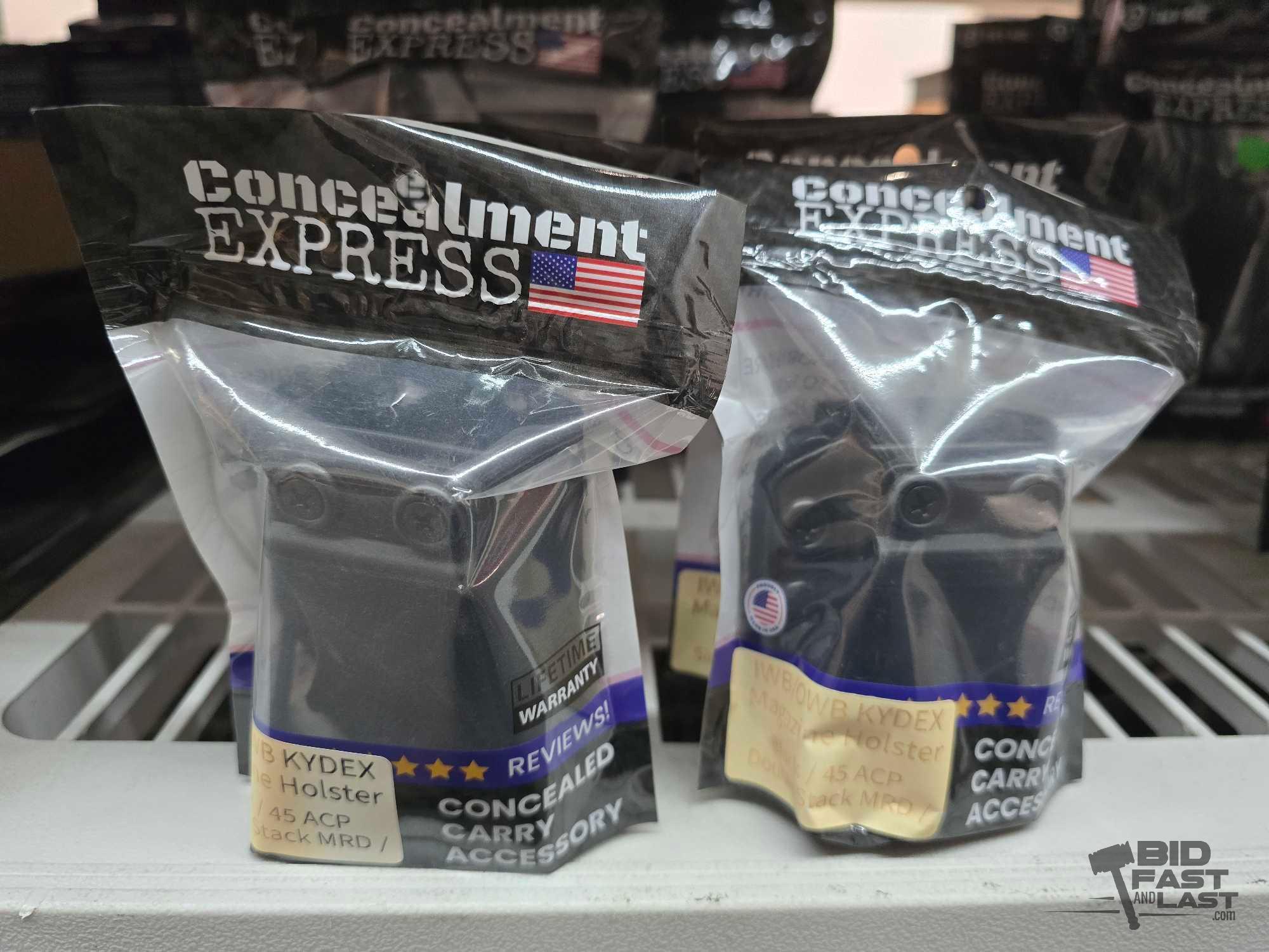(4) New! Concealment Express Magazine Holsters