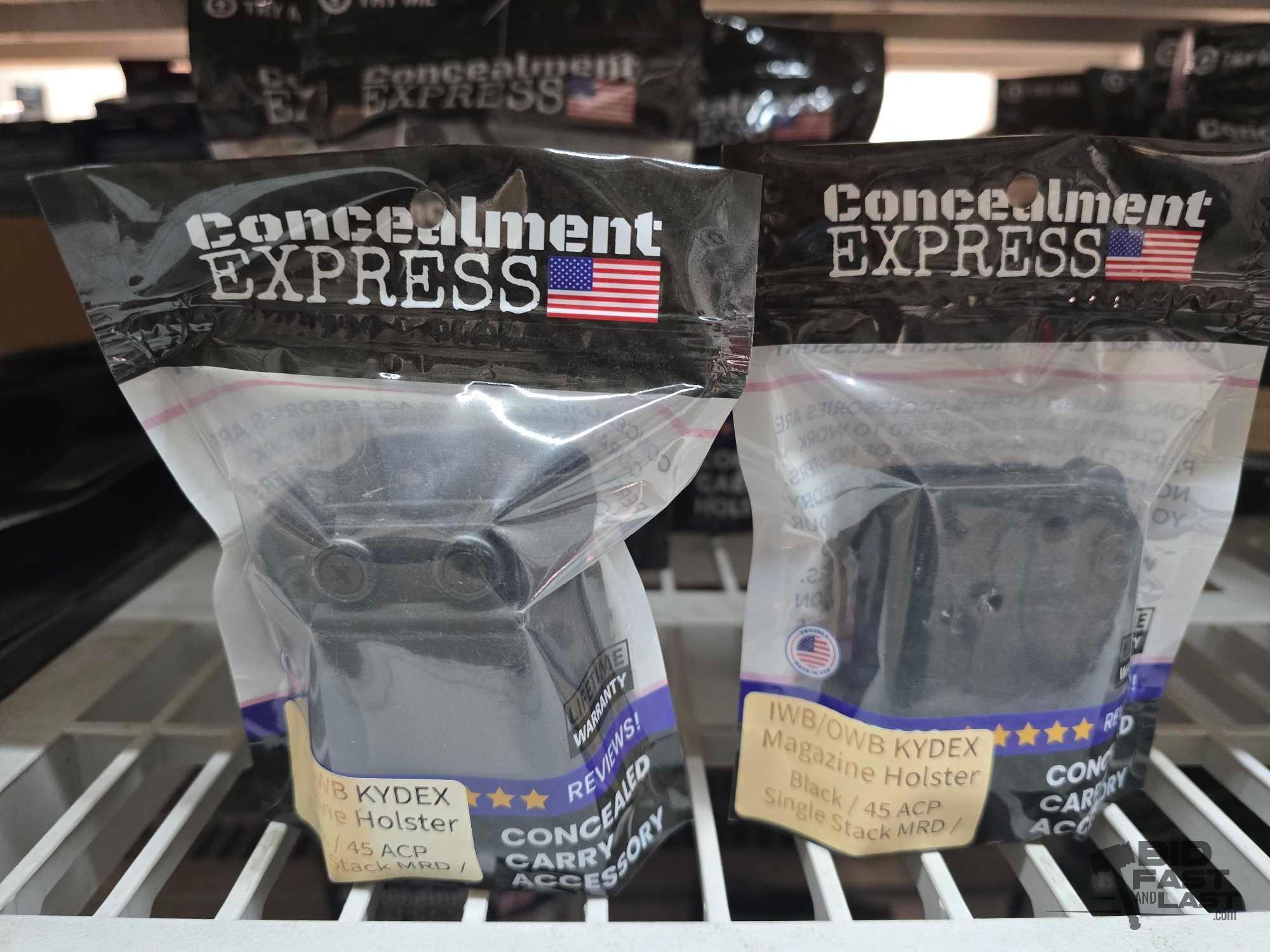 (4) New! Concealment Express Magazine Holsters