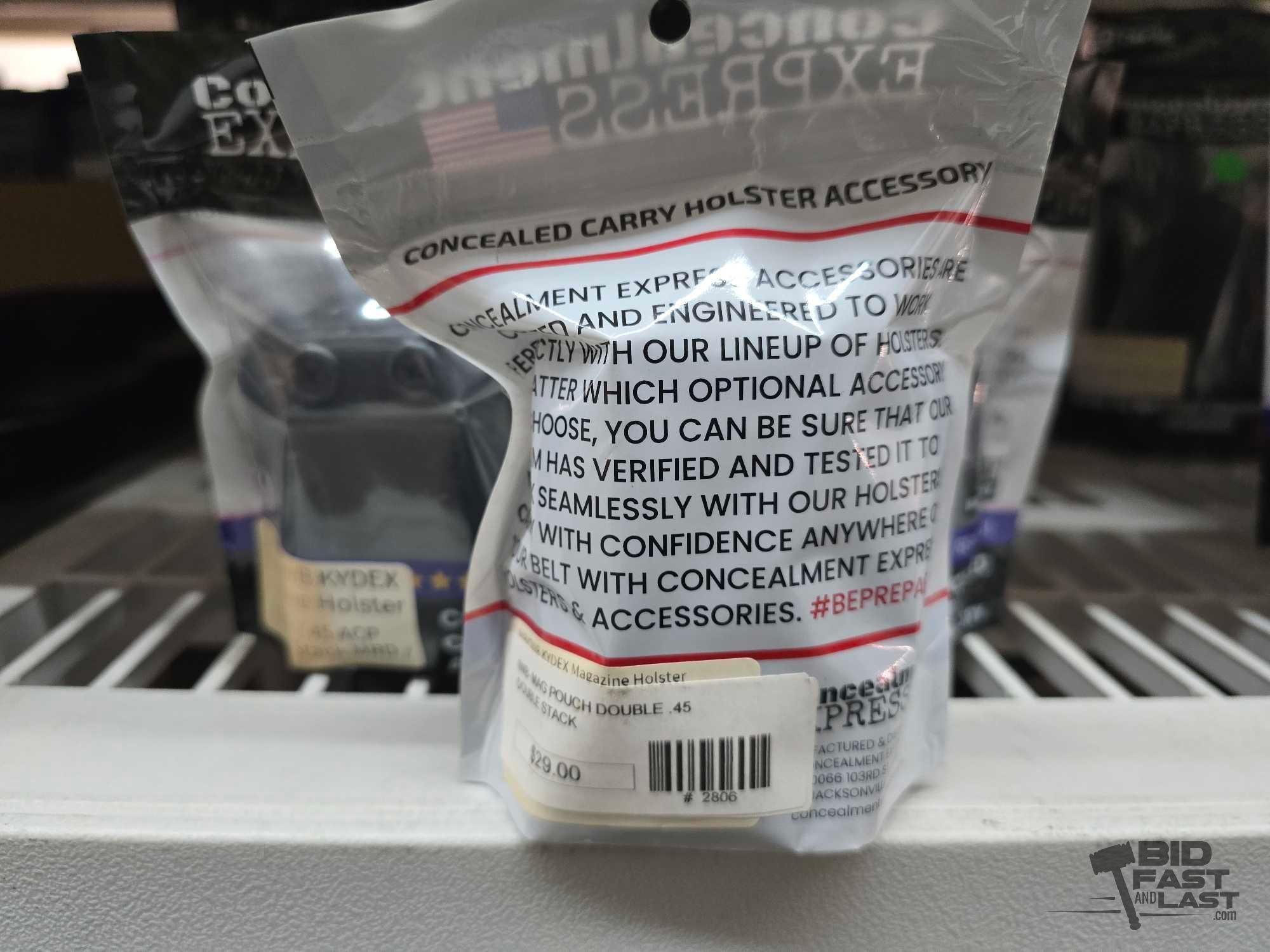 (4) New! Concealment Express Magazine Holsters