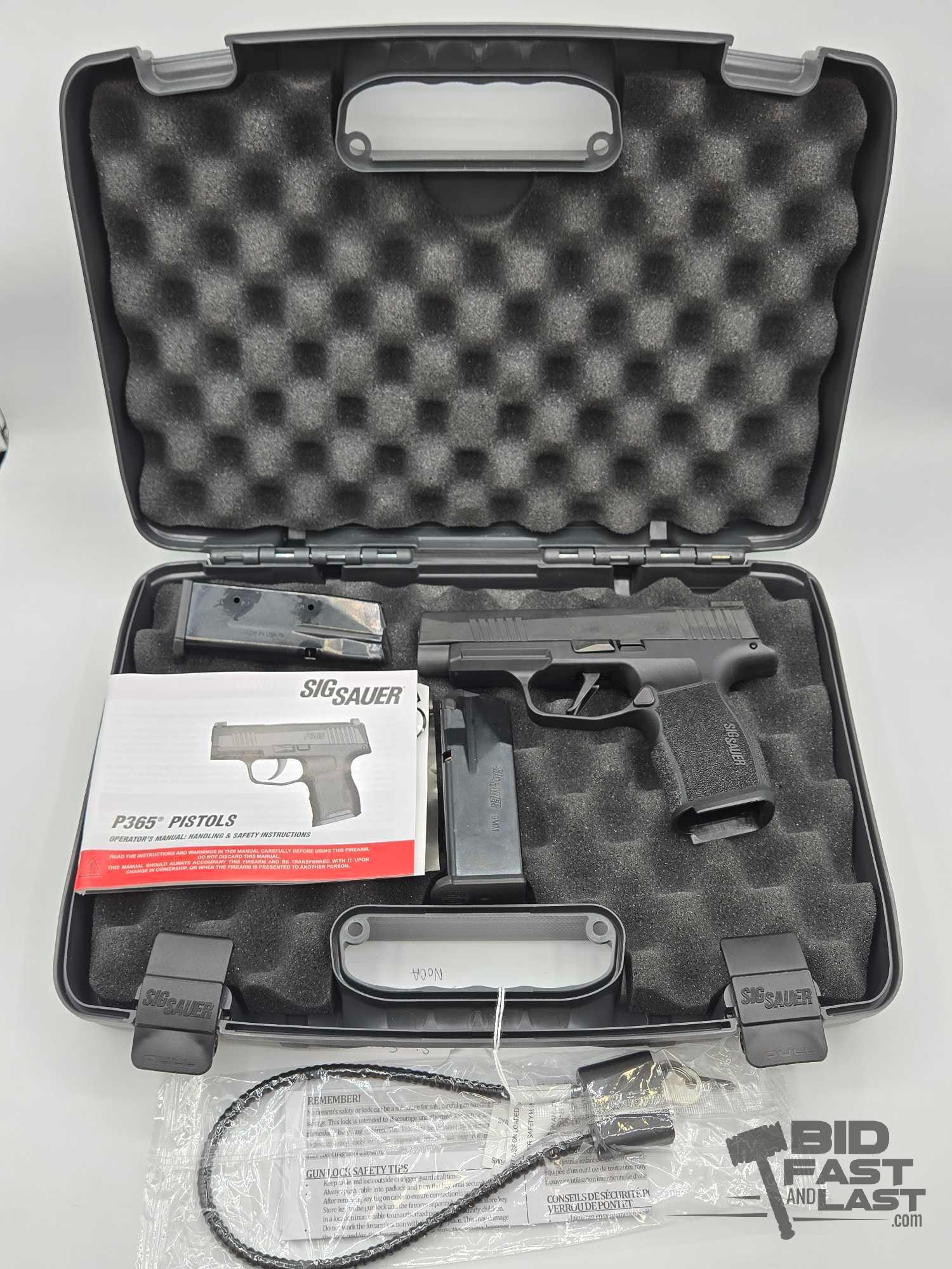 NEW!!! Sig Sauer P365 XL 9mm Semi-Auto Pistol