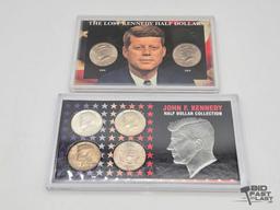 (2) Kennedy Half Dollar Sets