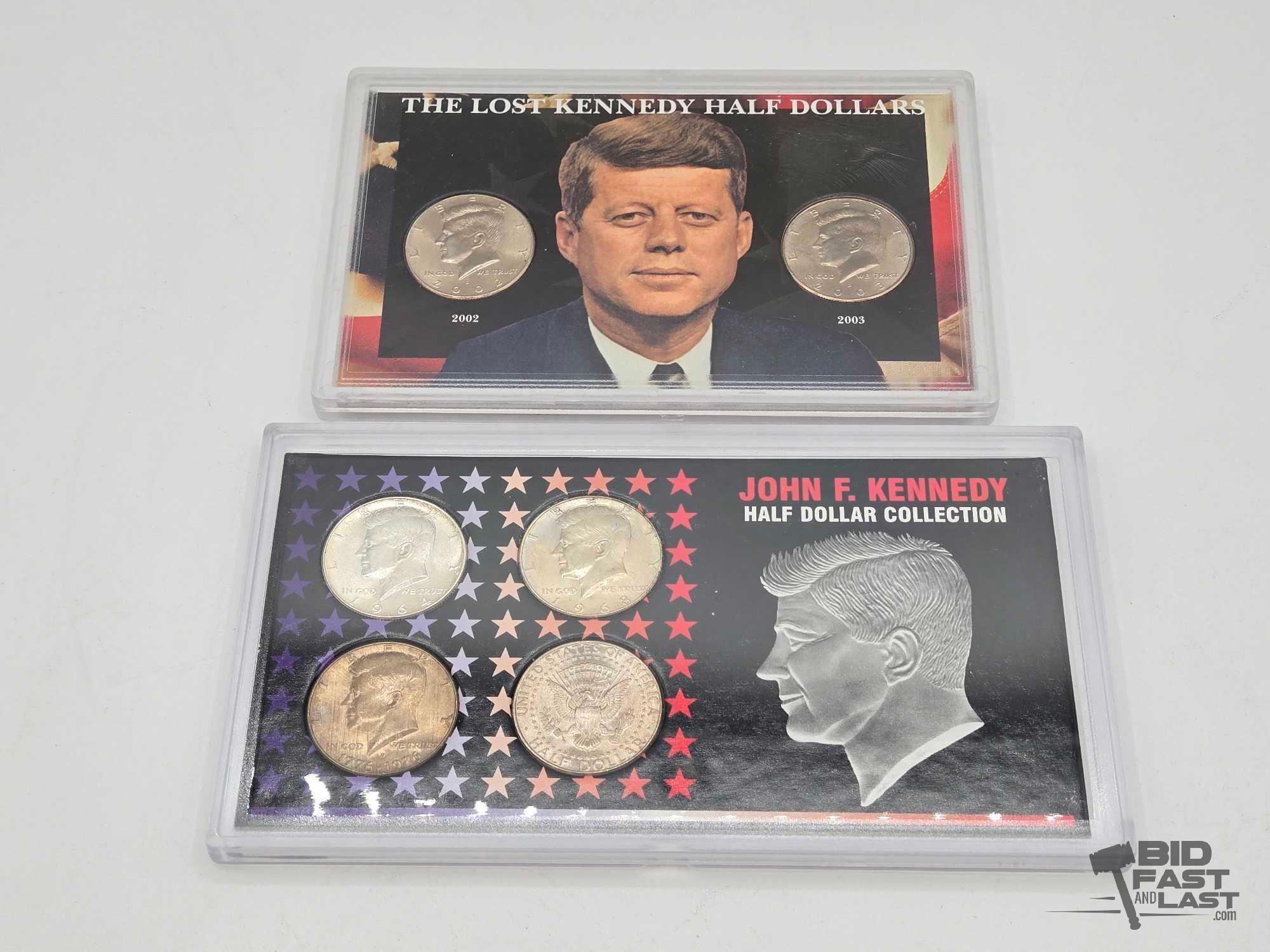 (2) Kennedy Half Dollar Sets