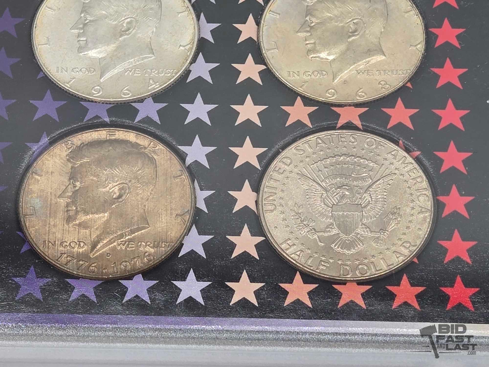 (2) Kennedy Half Dollar Sets