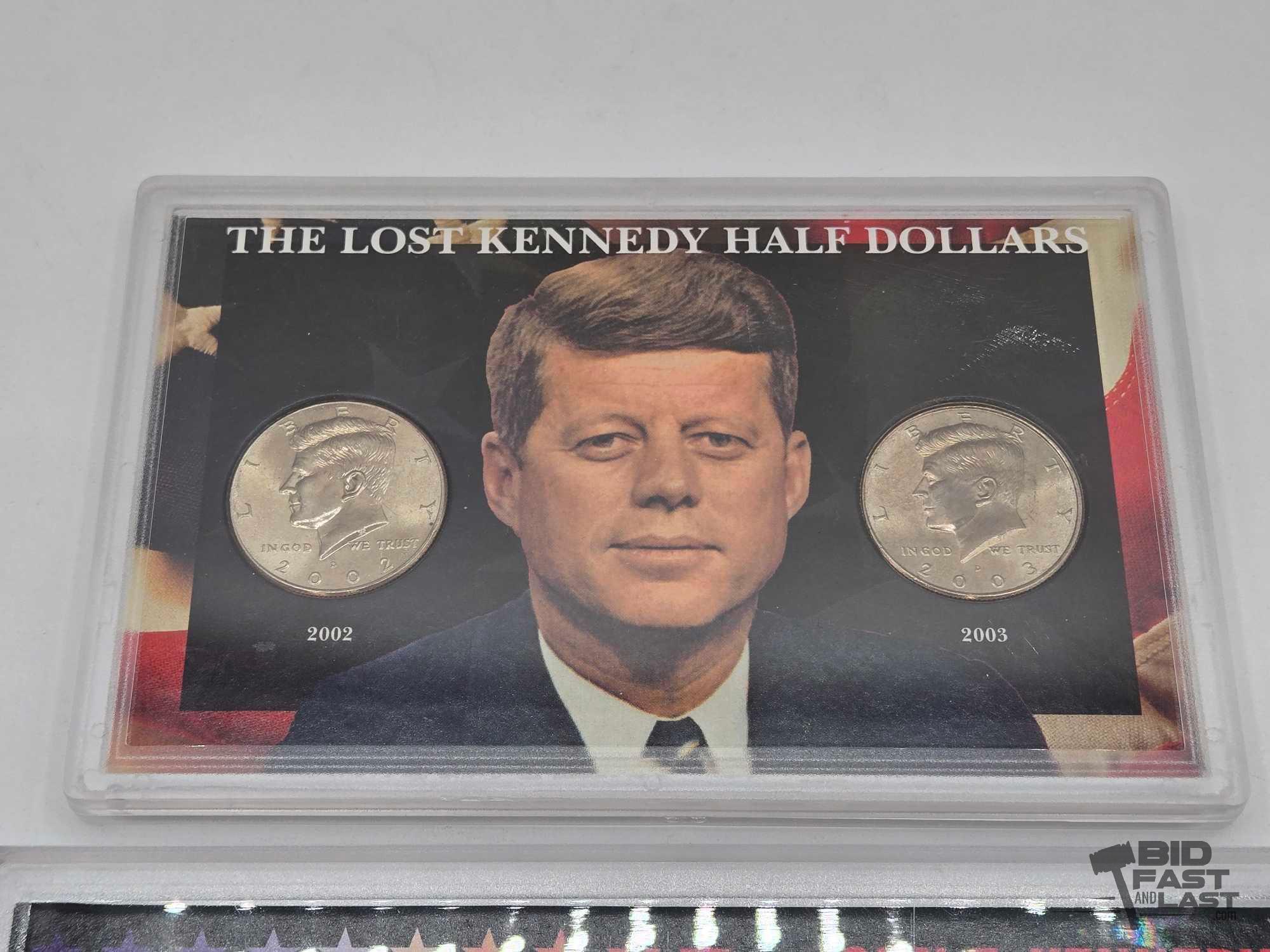 (2) Kennedy Half Dollar Sets