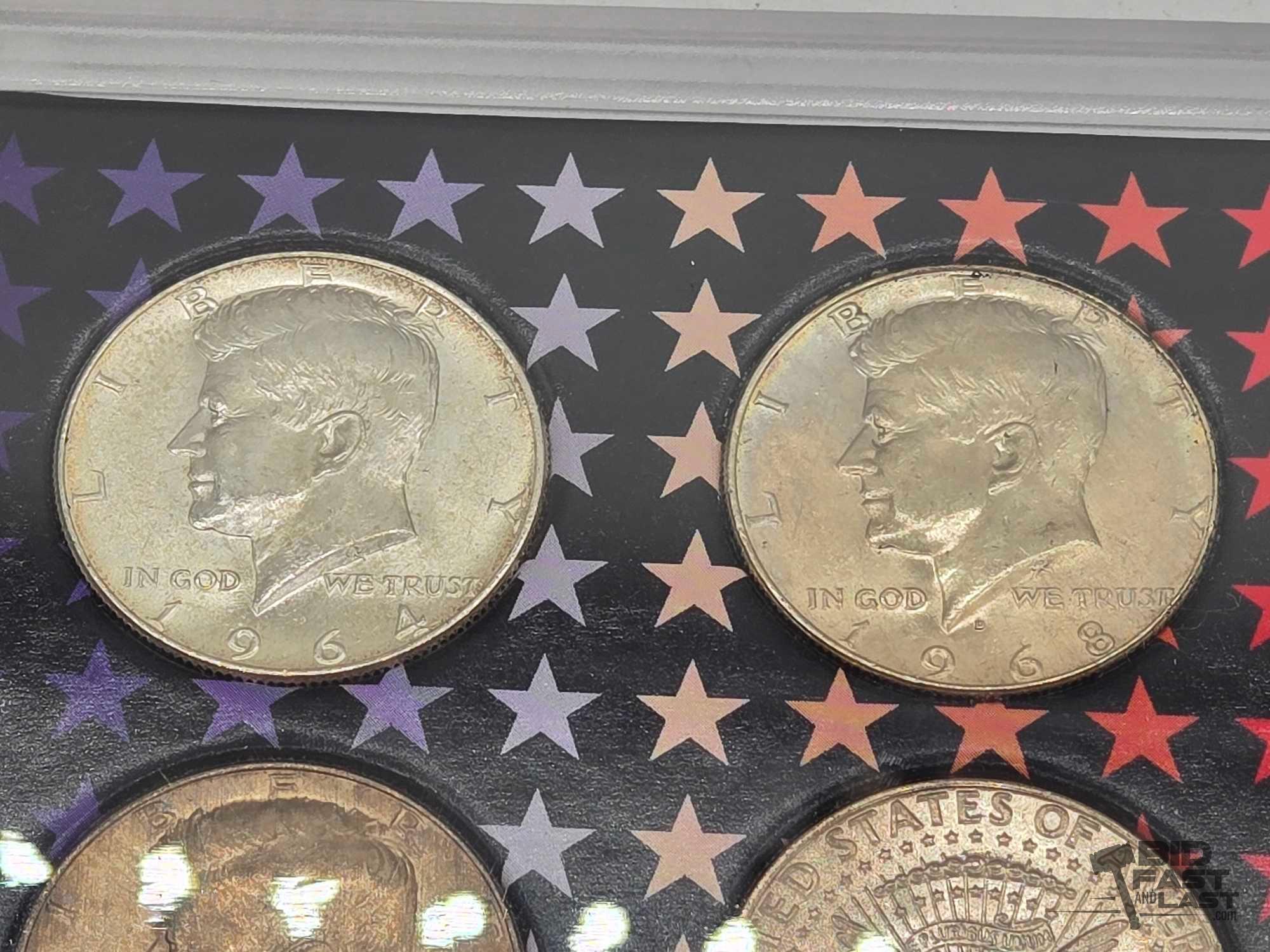 (2) Kennedy Half Dollar Sets