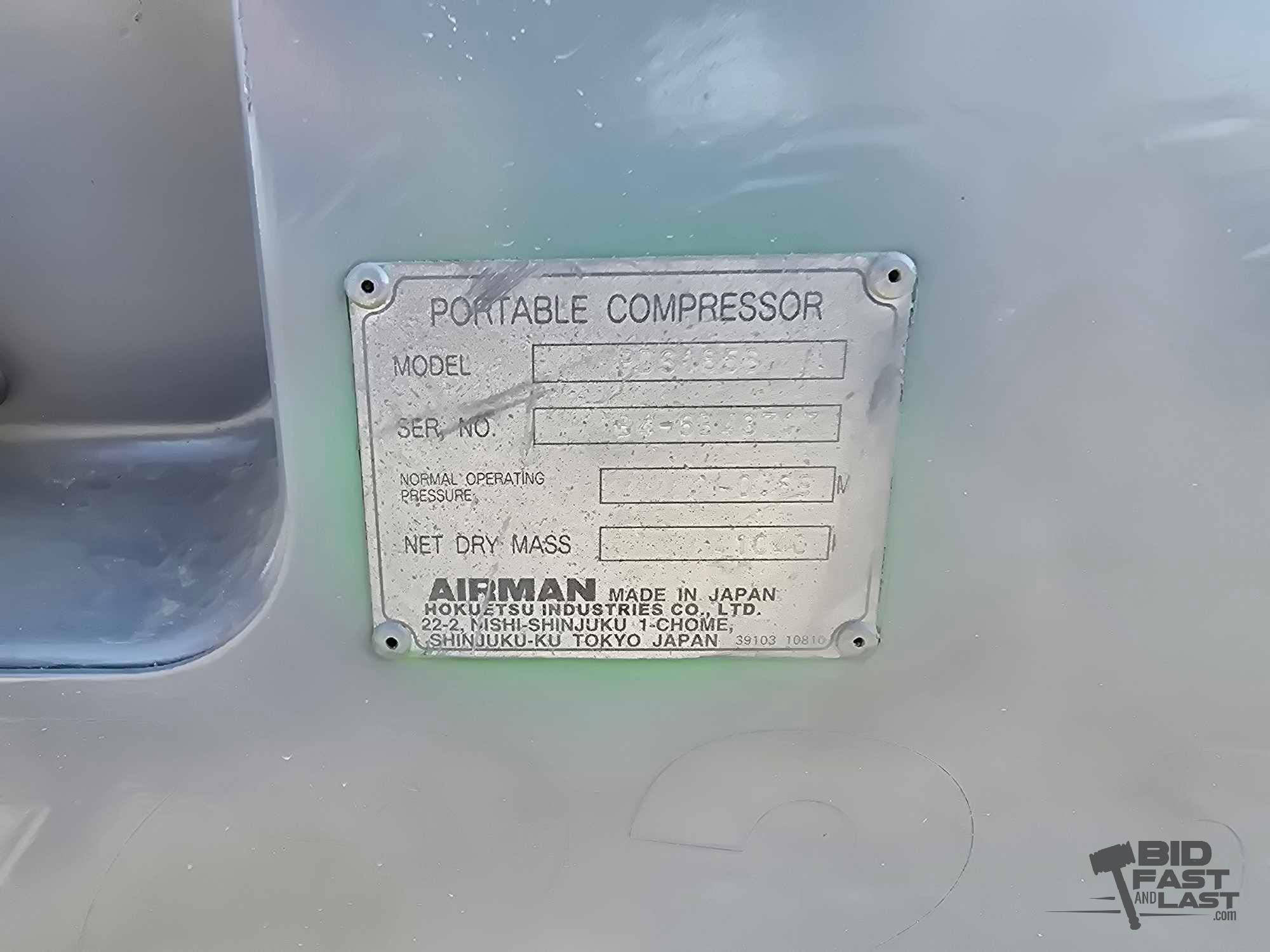 Airman Portable Air Compressor