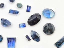 Over 30 Mixed Shape Sapphire Stones