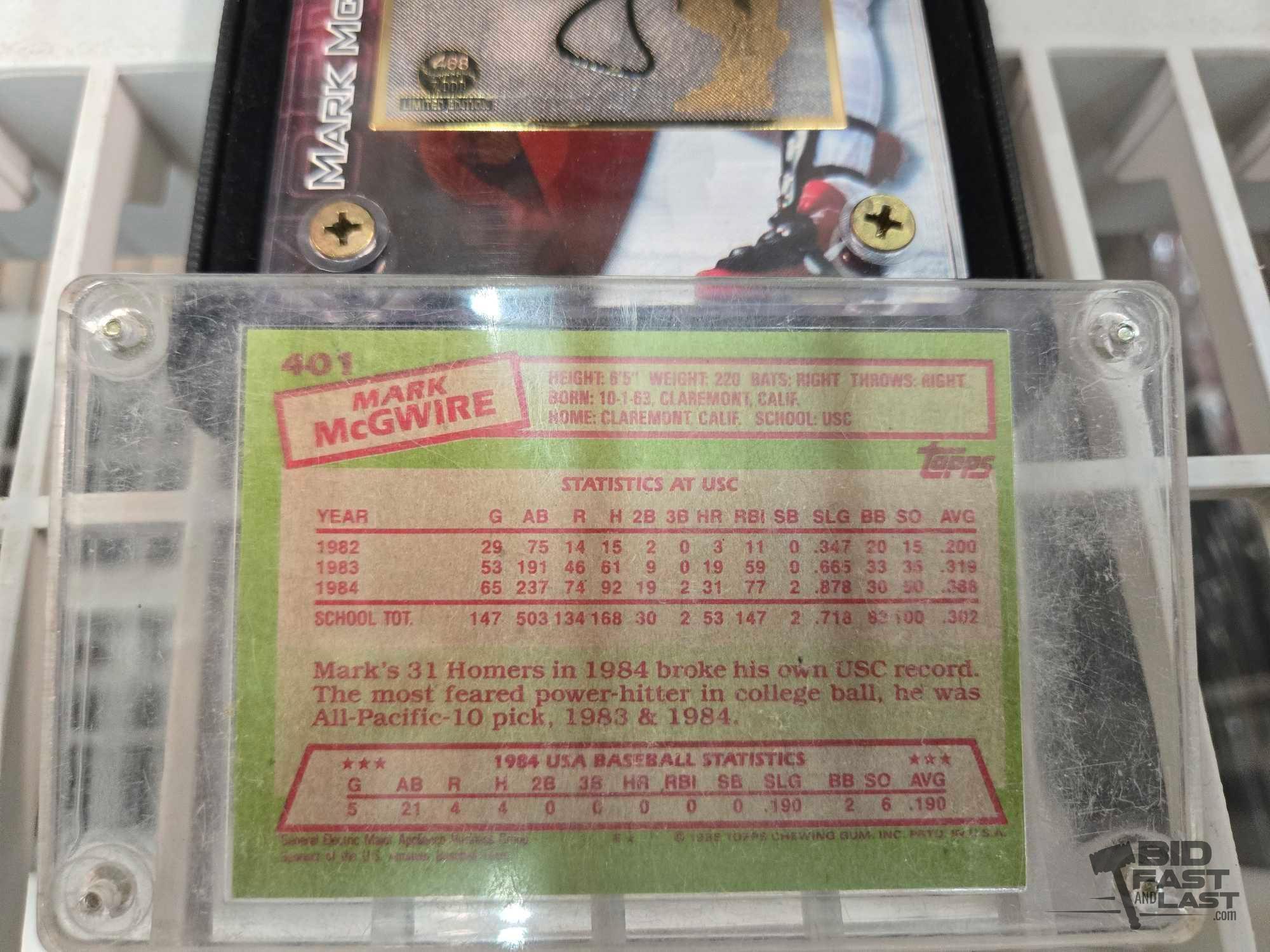 MLB Trading and Limited-Edition Commemorative Cards