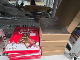 (4) Christmas Lights and (4) Book Displays
