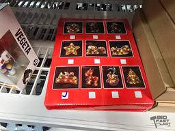 (4) Christmas Lights and (4) Book Displays