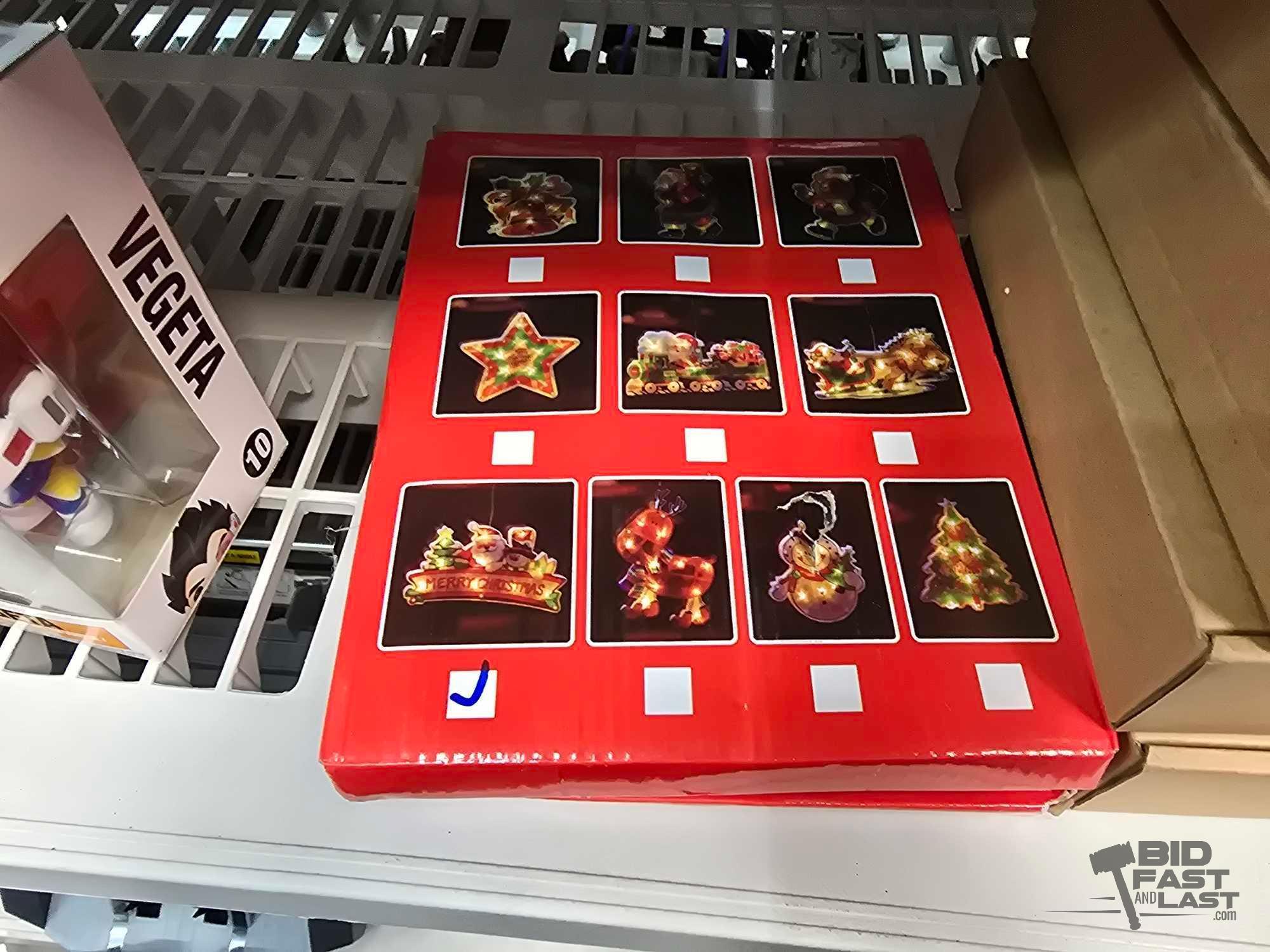 (4) Christmas Lights and (4) Book Displays