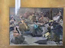 (4) Framed Printings