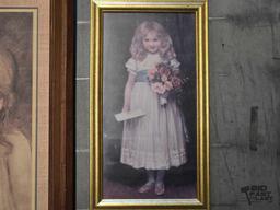 (4) Framed Printings