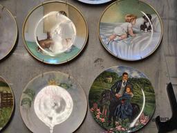 (12) Decorative Porcelain Plates