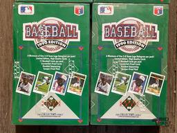 (4) NEW!!! 1990 Edition Unopened Baseball Card Packs