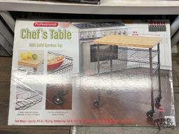 NEW!!! Professional Chef?s Table