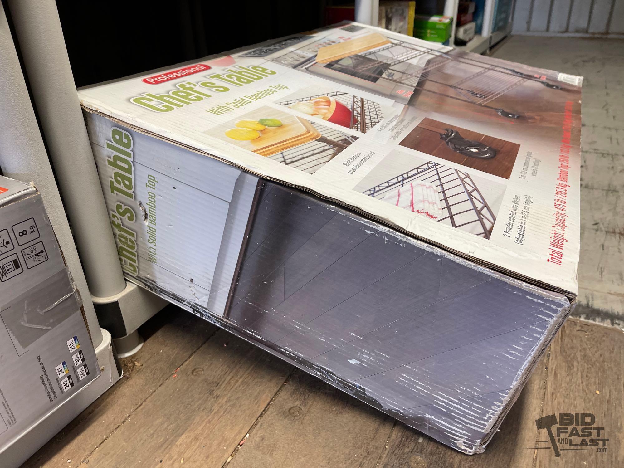 NEW!!! Professional Chef?s Table
