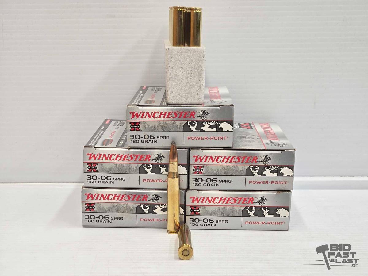 NEW!!! (100) Rounds of Winchester 30-06 Ammo