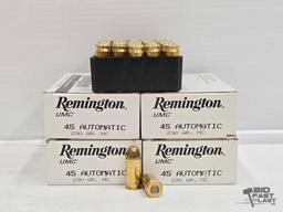 NEW!!! (200) Rounds of Remington 45 Automatic Ammo