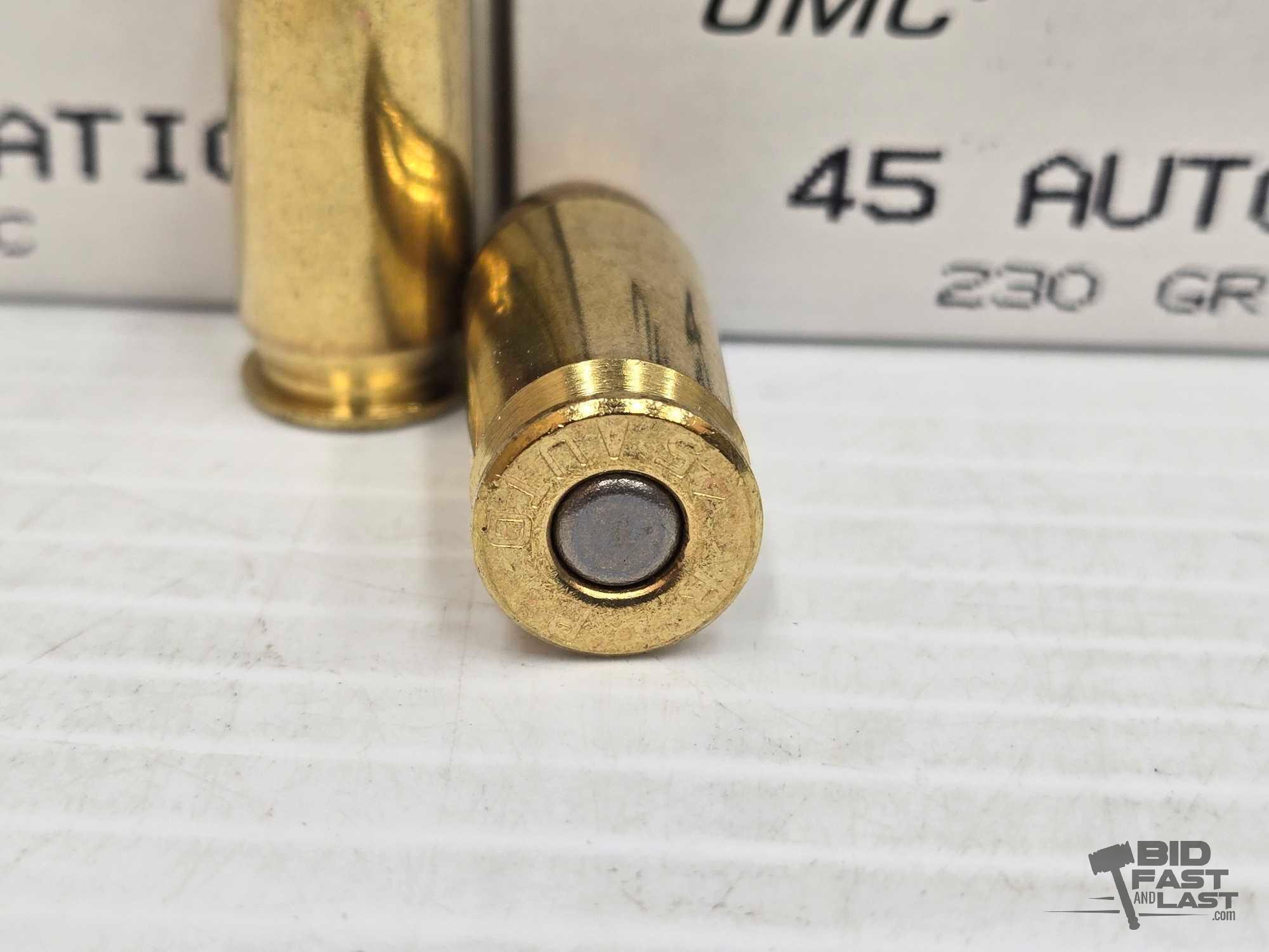 NEW!!! (200) Rounds of Remington 45 Automatic Ammo
