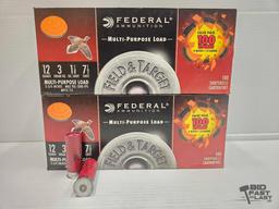NEW!!! (200) Rounds of Federal 12ga Shotshells Ammo