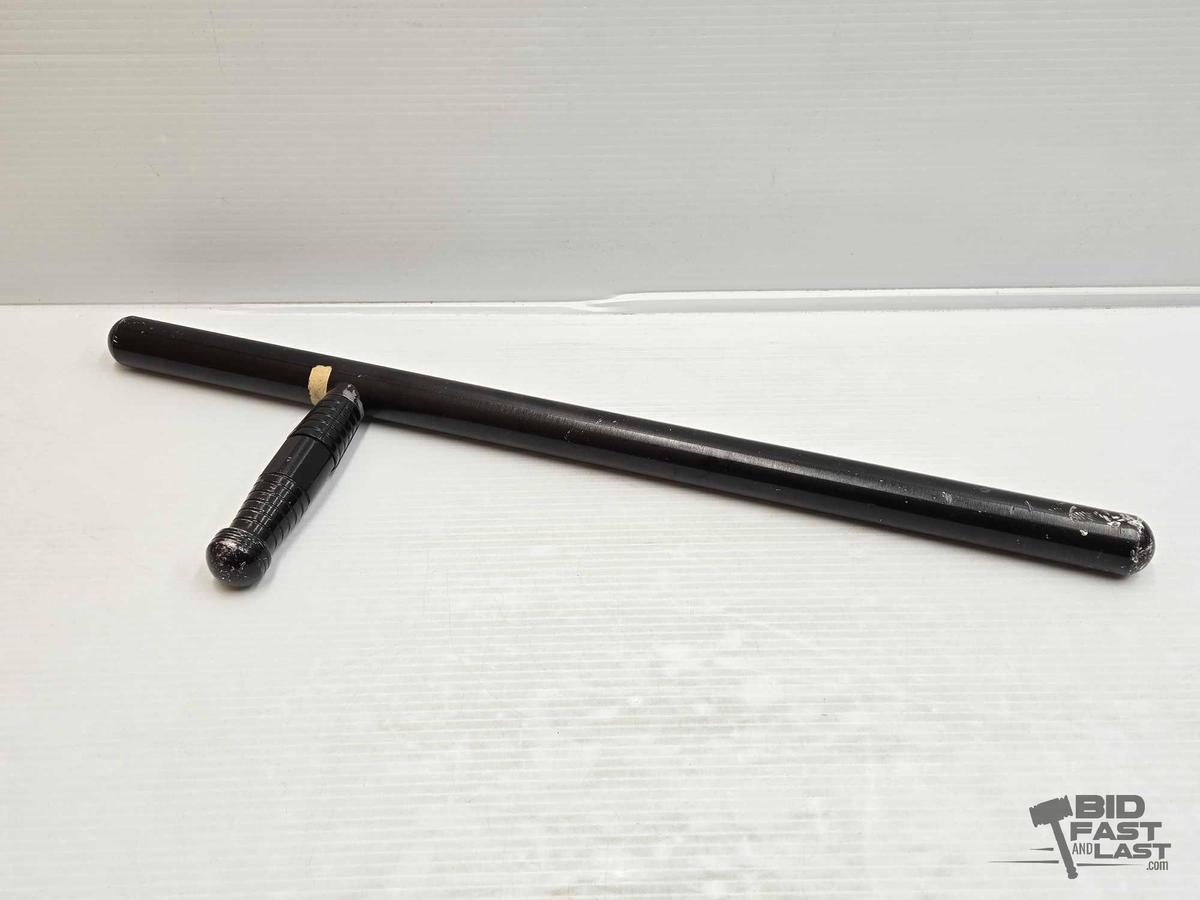 Metal Side Handle Nightstick Baton