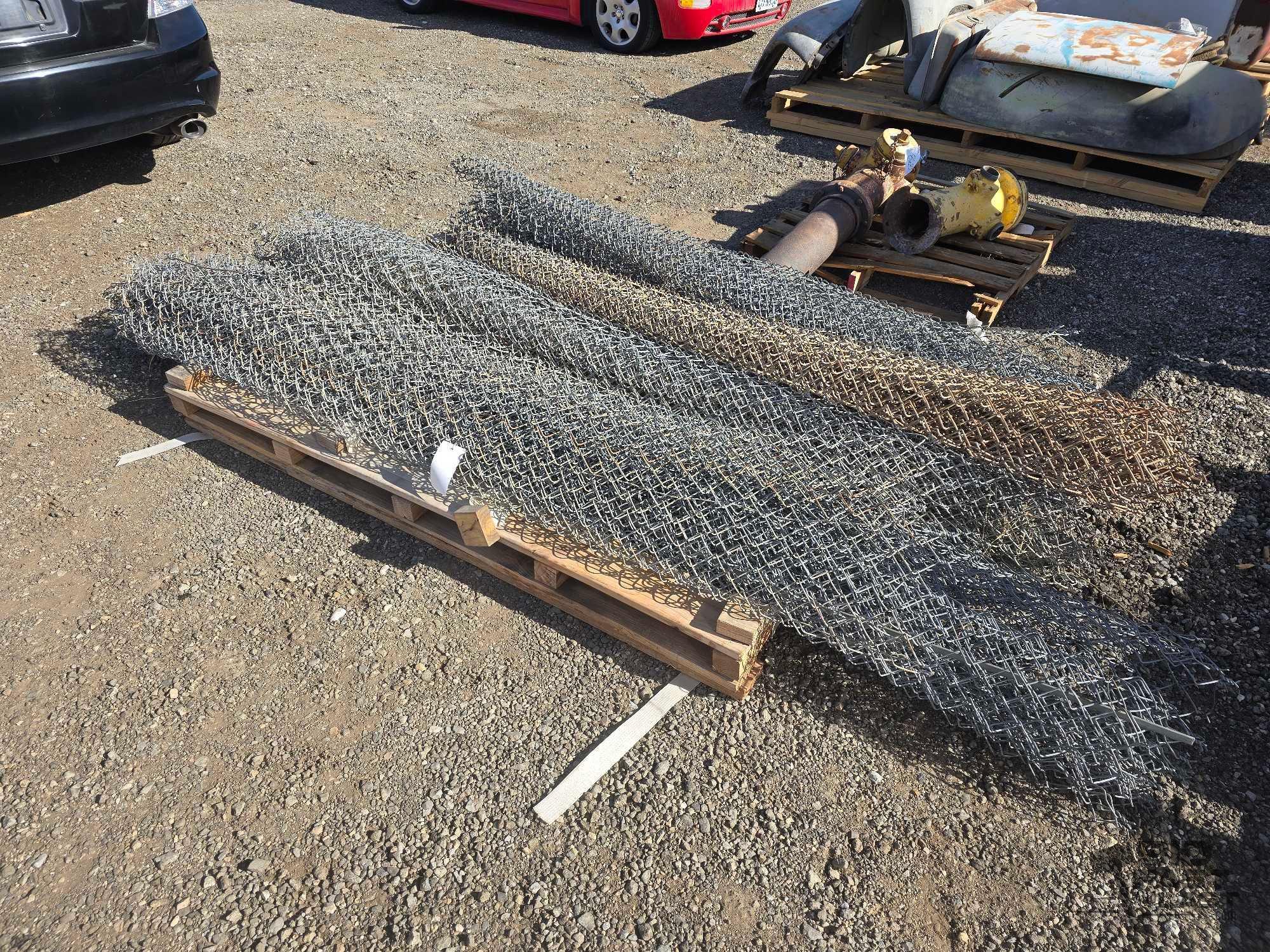 Rolls of Chain Link Fencing