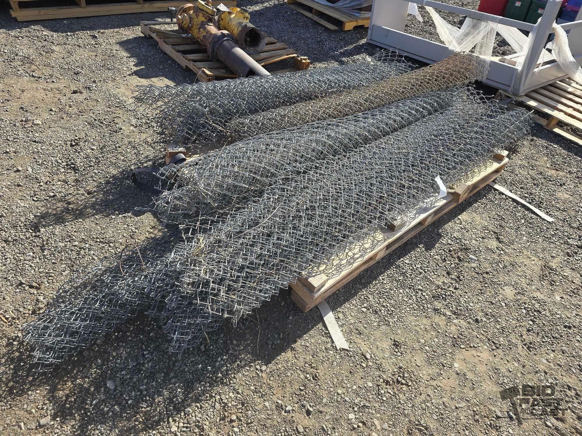 Rolls of Chain Link Fencing