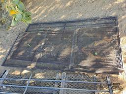 3 Rod Iron Gates and 1 Mesh Gate