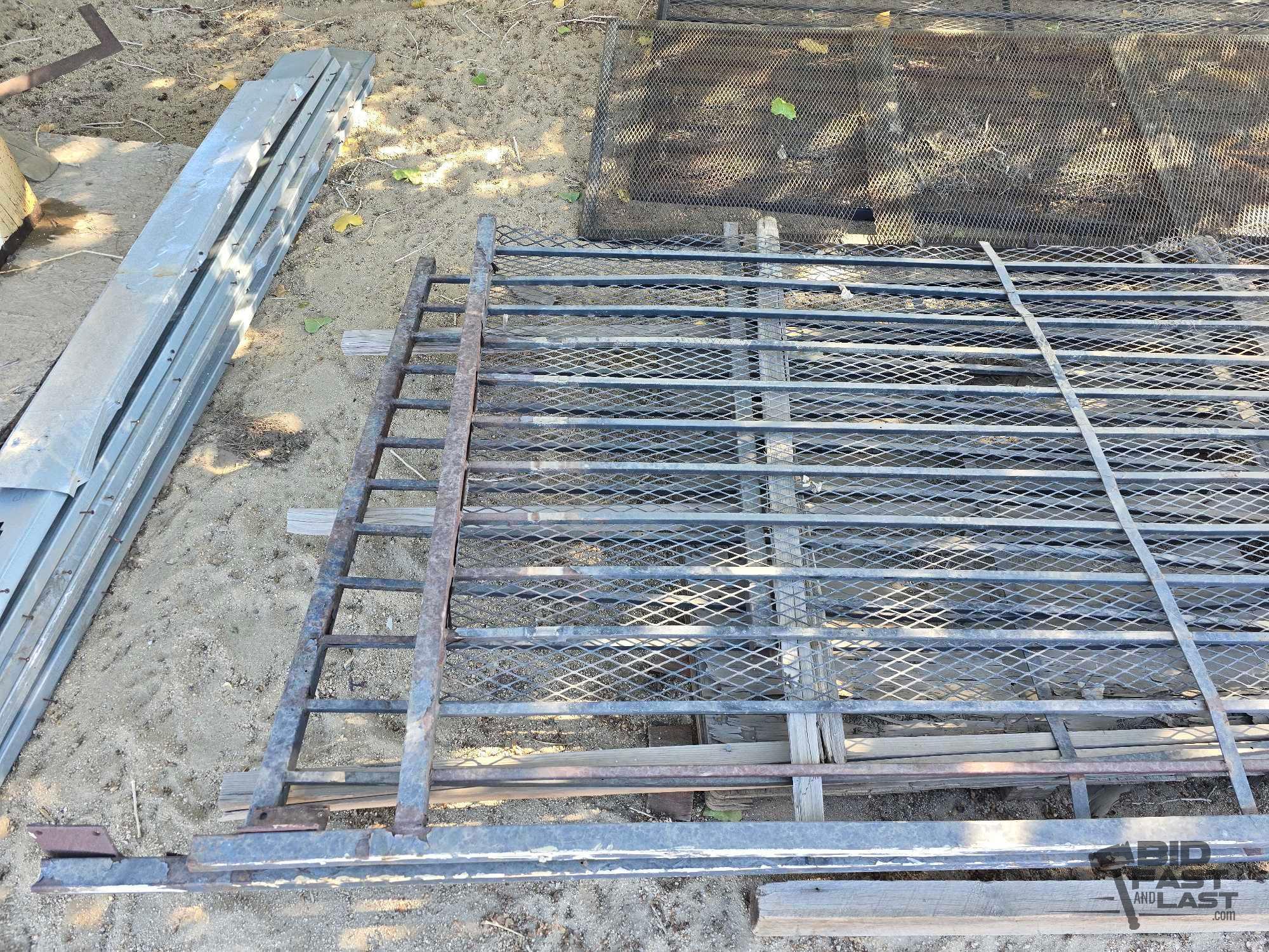 3 Rod Iron Gates and 1 Mesh Gate