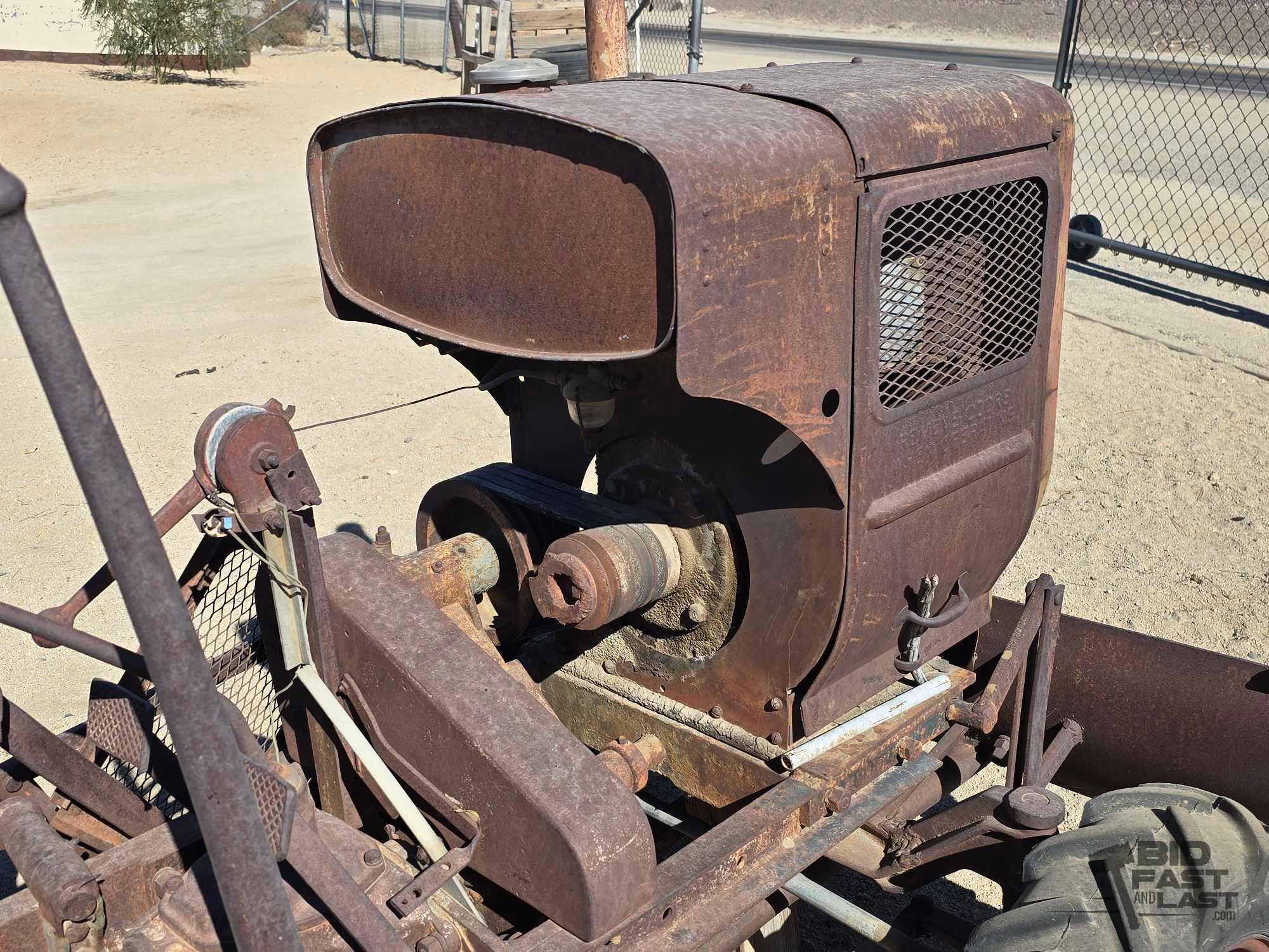 Early Model Tractor