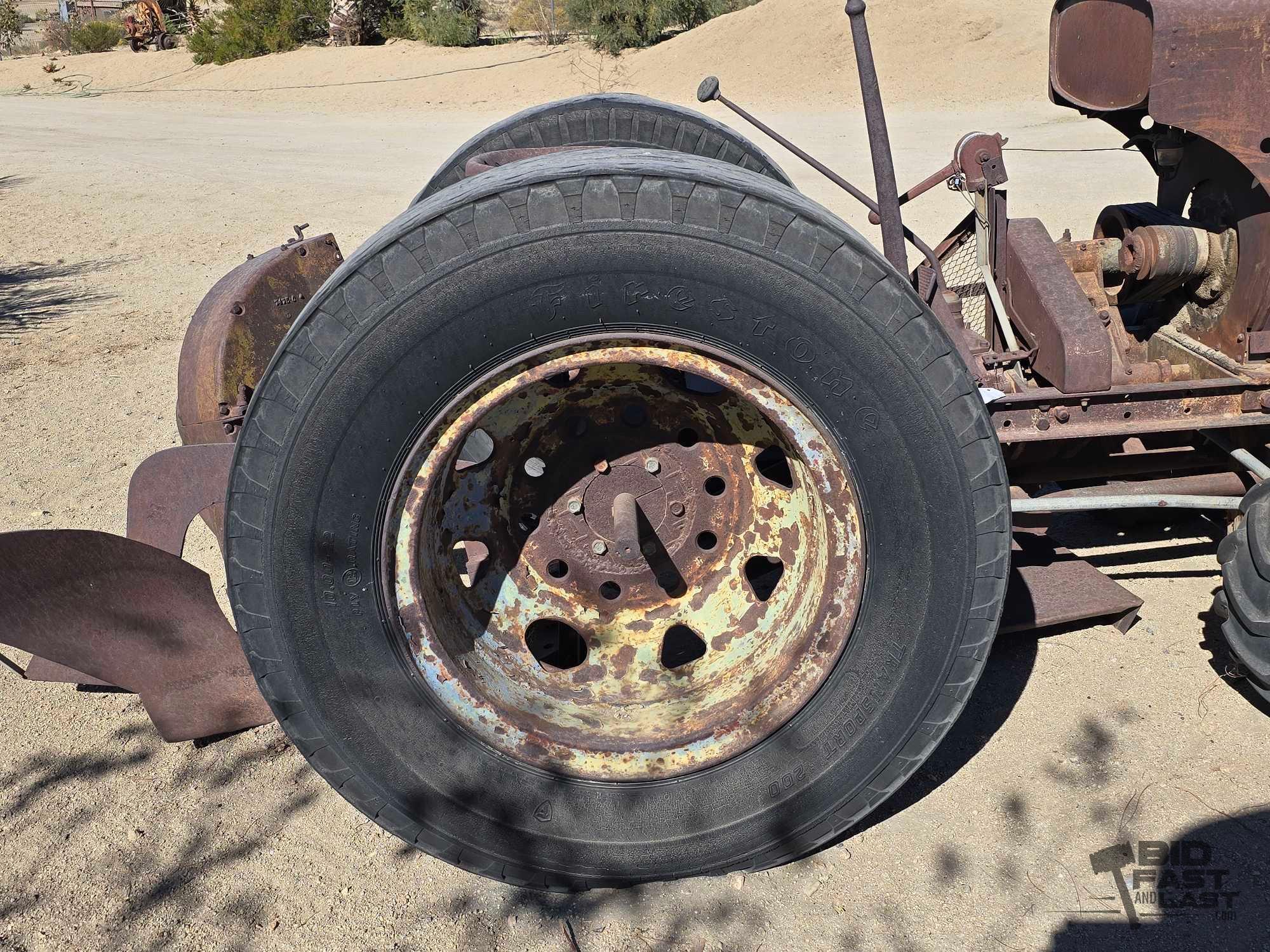 Early Model Tractor