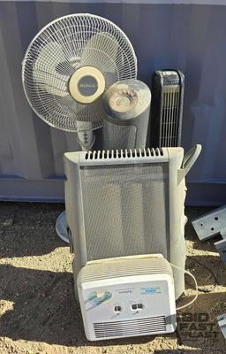 2 Fans 2 Heaters and 1 Air Purifier