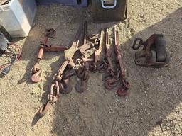 6 Binders and 1 Pintle Hitch