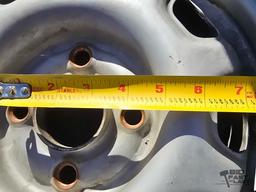 Set of 4 Lug Steel Wheels